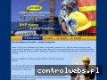 Screenshot strony www.safework.net.pl