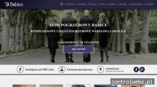 BABICE usługi pogrzebowe warszawa