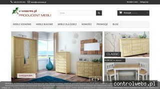 Meble sosnowe