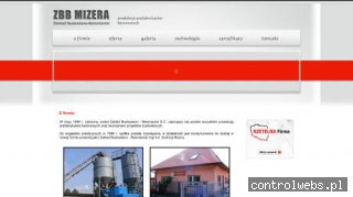 ZBB MIZERA kręgi betonowe