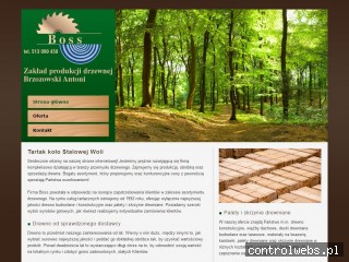 SKŁAD DREWNA BOSS usługi tartaczne