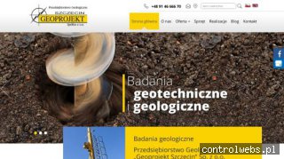 PRZEDSIĘBIORSTWO GEOLOGICZNE GEOPROJEKT wiercenia geologiczne