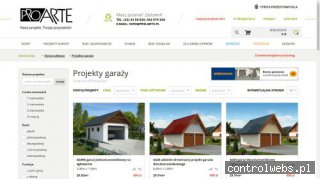 PRO ARTE ARKADIUSZ WOCH KRZYSZTOF BIODROWICZ S.C. projekty garaży