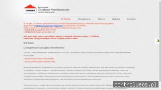 DOMENA MGR BOŻENA MATUSZEWSKA administrator nieruchomości