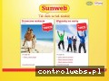 Screenshot strony www.sunweb.pl