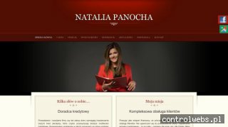Doradca finansowy Natalia Panocha oferuje pomoc, Poznań