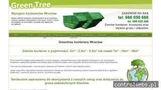 Kontenerygreentree - Wynajem kontenerów