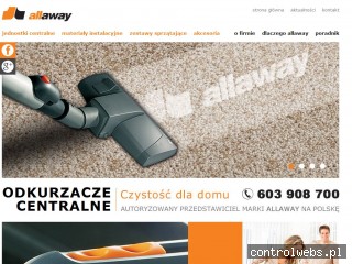 Allaway - odkurzacze centralne