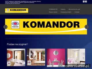 Komandor S.A. drzwi przesuwne