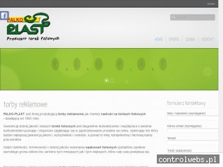 PALKO-PLAST MAŁGORZATA PALECKA-KAMIEŃSKA WARSZAWA torby reklamowe