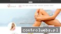 Screenshot strony www.q-clinique.pl
