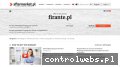 Screenshot strony firante.pl