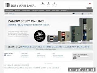 sejfy wrzutowe, biurowe, gabinetowe