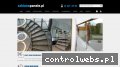 Screenshot strony szklanepanele.pl