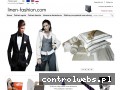 Screenshot strony www.linen-fashion.com