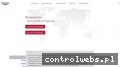 Screenshot strony www.eucerin.com