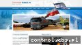 Screenshot strony www.transportizrael.pl