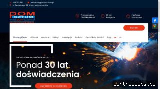 Pom-Sztum Sp. z o.o. obróbka metali