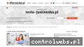 Screenshot strony wola-justowska.pl