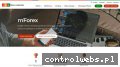 Screenshot strony www.mforex.pl