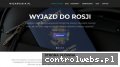 Screenshot strony www.wizarussia.pl