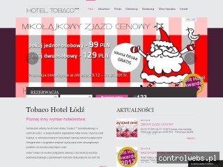 Hotel Tobaco - Tanie noclegi Łódź