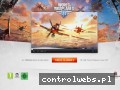Screenshot strony www.worldofwarplanes.pl