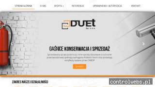 Duet - instalacja przeciwpożarowa