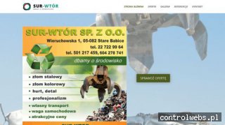SUR-WTÓR SP. Z O.O. skup złomu warszawa