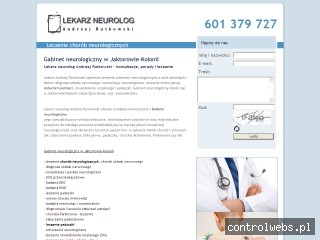 ANDRZEJ RUTKOWSKI choroby neurologiczne