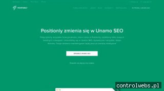 Positionly.com - pozycja w Google, analiza konkurencji