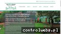 Screenshot strony www.uslugiogrodniczezabin.pl