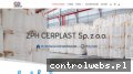 Screenshot strony www.cerplast.pl