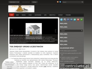 Proinwestycje portal i forum finansowe