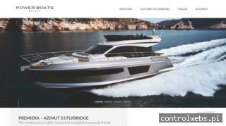 Power Boats Poland - jachty motorowe, łodzie motorowe