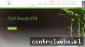 Screenshot strony www.tuttibeauty.pl