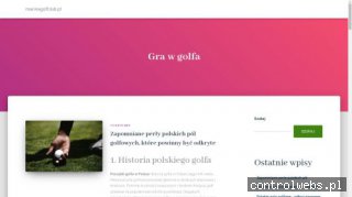 Mazury hotele - Marina Golf Club