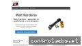 Screenshot strony walkardana.pl