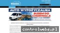 Screenshot strony wypozyczalniaaut-waslaw.pl