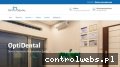 Screenshot strony www.optidental.com.pl