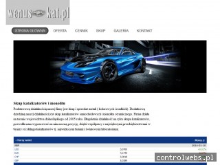 PRZEDSIĘBIORSTWO WIELOBRANŻOWE WENUS skup katalizatorów łódź