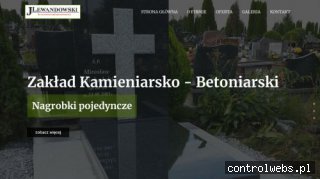 ZAKŁAD KAMIENIARSKO-BETONIARSKI ŁOMŻA zakład kamieniarski