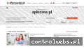 Screenshot strony www.apktrans.pl