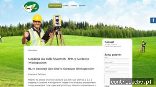 BIURO GEODEZJI GEO-GRAF mapy do celów projektowych gorzów