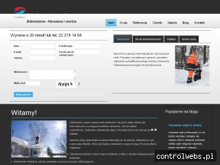 Wywóz śniegu Warszawa