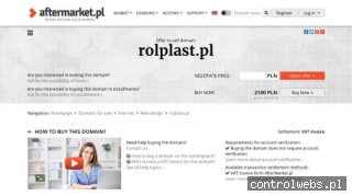 ROLPLAST rolety zabezpieczające