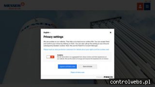 MESSER gazy specjalne