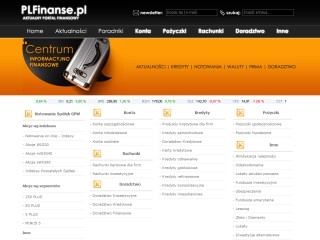 PLFinanse- kredyty gotówkowe, hipoteczne, darmowe konta bank