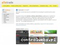 Screenshot strony www.alletrade.pl