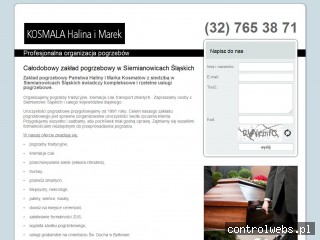 S.C. HALINA KOSMALA MAREK KOSMALA całodobowy zakład pogrzebowy